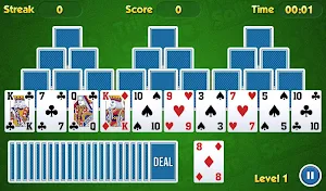 TriPeaks Solitaire Challenge Screenshot 0