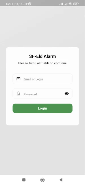 SF ELD ALARM Screenshot 1