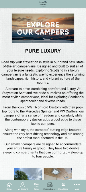 Staycation Scotland Screenshot 2