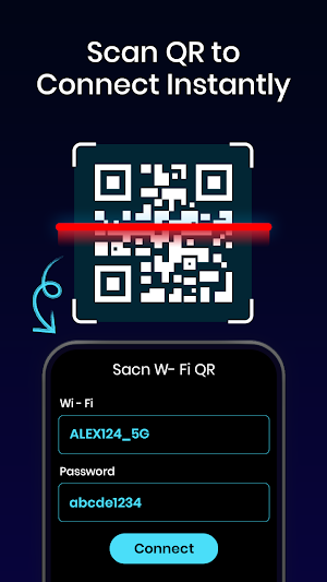 WiFi Analyzer: WiFi QR Scanner Screenshot 1