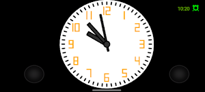 Analog alarm clock hnna Screenshot 1