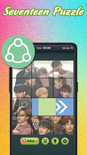 Seventeen Slide Puzzle Game Screenshot 2