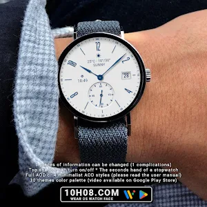 Watch face 10h08.com #135 Screenshot 1