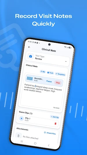 Dr. Notes - Clinical Assistant Screenshot 2