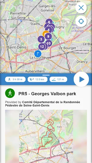 Seine-Saint-Denis pathways Screenshot 3
