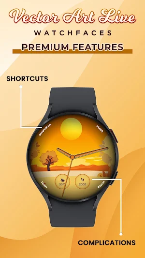 Vector Art Live Watch Faces Screenshot 2