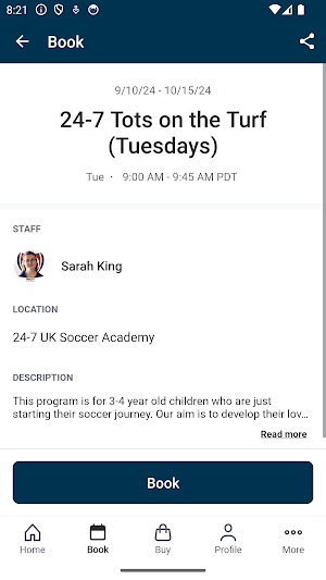 24-7 UK Soccer Academy Screenshot 2