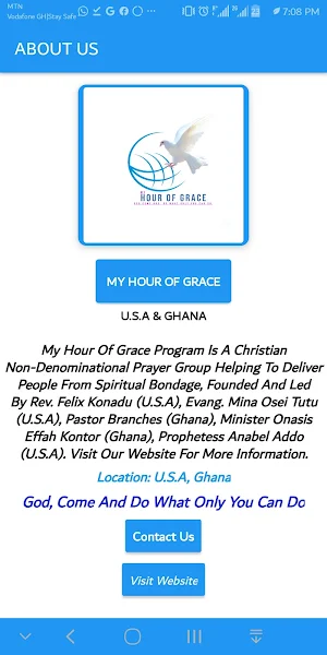 My Hour Of Grace Radio Screenshot 3