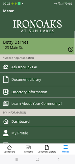 IronOaks HOA-Your HOA Business Screenshot 3