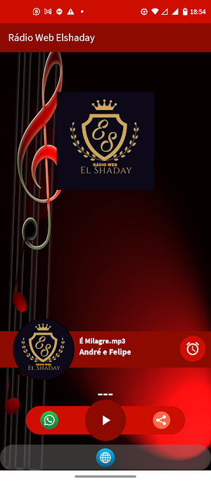 Rádio Web Elshaday Screenshot 1