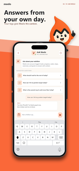 Meelo: Calorie & Macro Tracker Screenshot 2