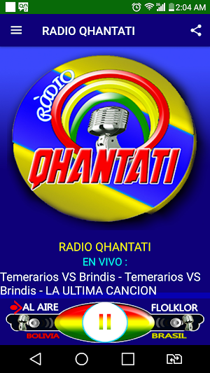 RADIO QHANTATI Screenshot 1
