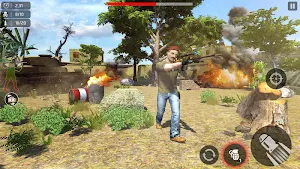Cover Shoot 3D: Free Commando Game Screenshot 2