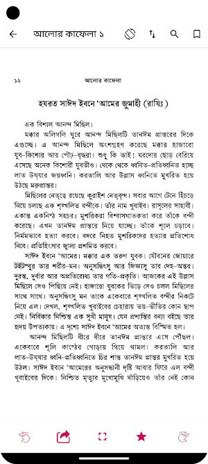 আলোর কাফেলা - সাহাবীদের জীবনী Screenshot 3