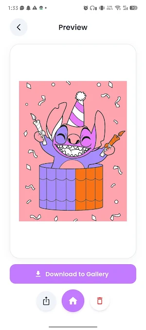 Stitch Coloring Book Screenshot 3