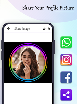 Profile Photo Border With Edge Screenshot 3