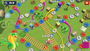 Snakes and Ladders 3d Game Screenshot 1