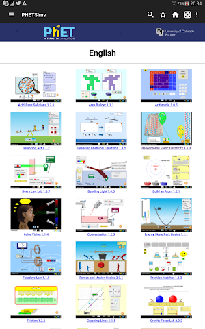 Chemistry & Physics simulations Screenshot 0