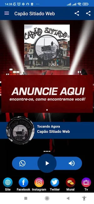 Capão Sitiado Web Screenshot 0