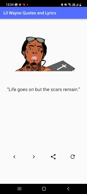 Lil Wayne Quotes and Lyrics Screenshot 2