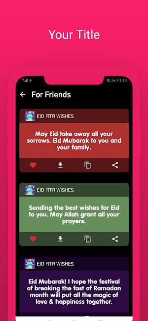 Eid ul Fitr Wishes And Message Screenshot 3