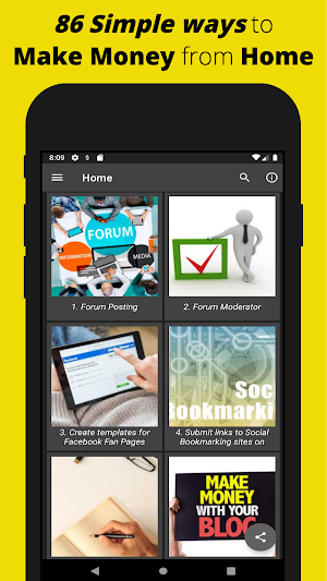 Make Money Online: Free Work from Home Ideas App Screenshot 0