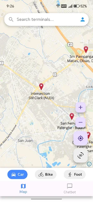 Mappaterminal Screenshot 1