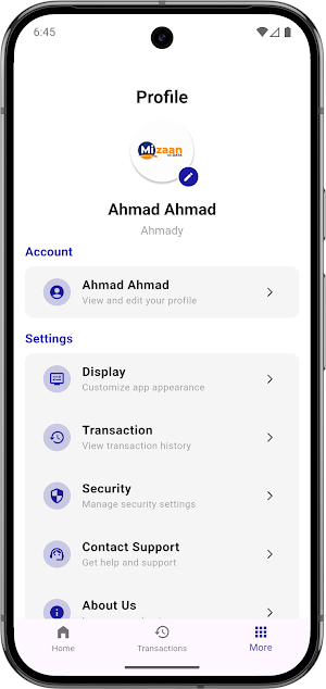 Mizaan Data Screenshot 3