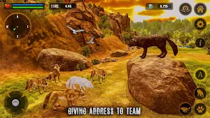 Wolf Simulator Wild Animal Screenshot 3