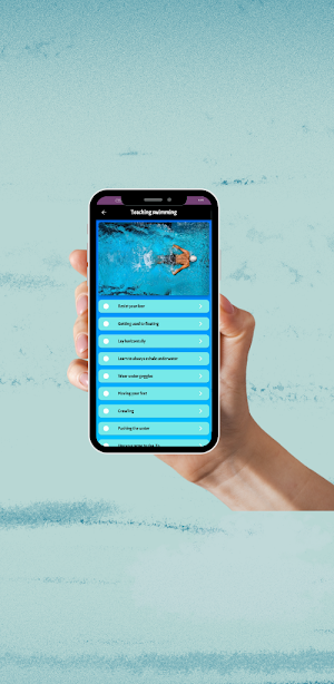 Teaching swimming Screenshot 0