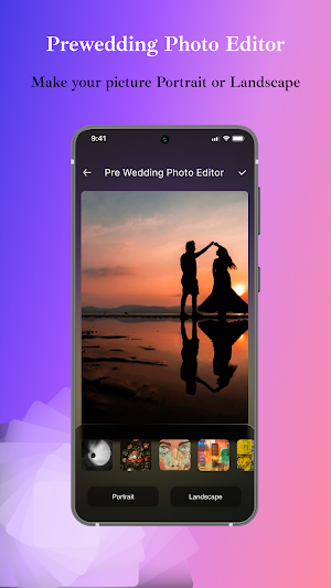 Prewedding Photo Editor Screenshot 1