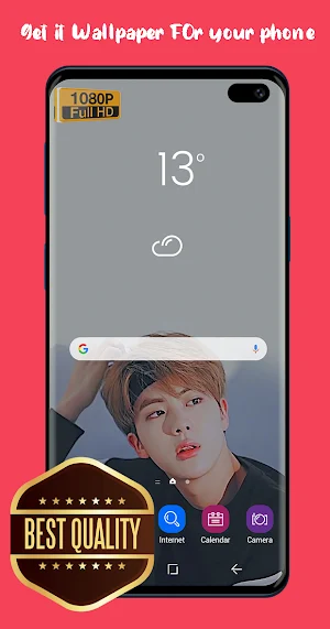HD Kim Seok-jin Wallpapers Screenshot 1