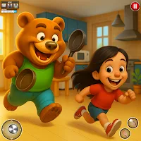 Funny Girl vs the bear Pranks