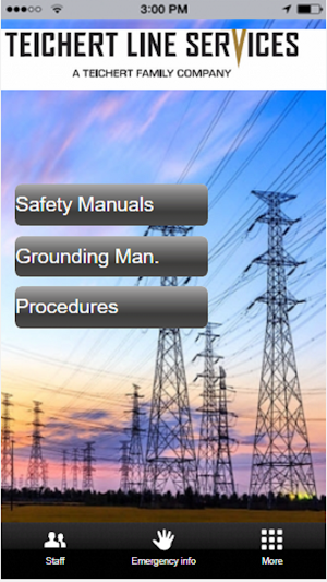Teichert Line Services Screenshot 0