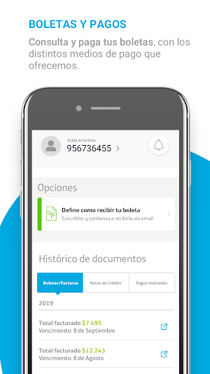 Mi Movistar Chile - Gestión de cuenta Fija y Móvil Screenshot 2