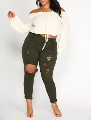 Women's plus size jeans Screenshot 0