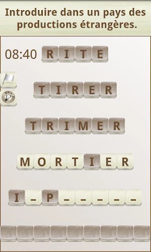 Jeux de Mots en Français Screenshot 2