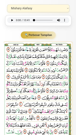 Surah Yasin Screenshot 1