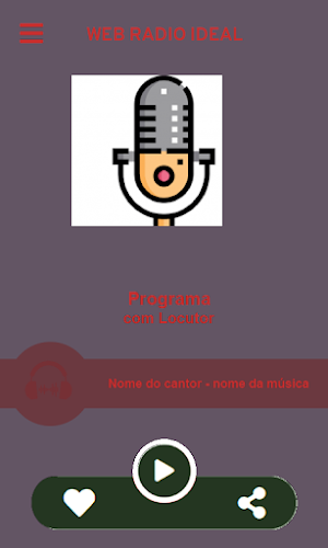 web radio ideal Screenshot 1