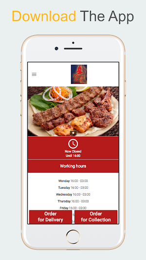 Flames Pizza Grill Screenshot 1