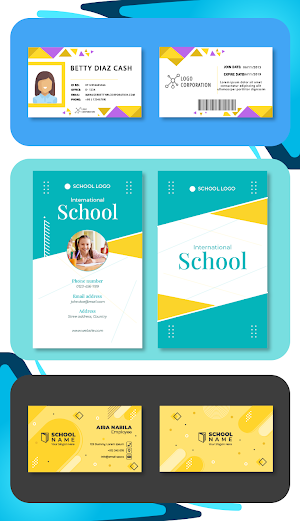 Student card maker Screenshot 0