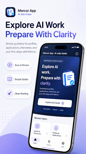 Mercor App : Ai Job Guide Screenshot 0