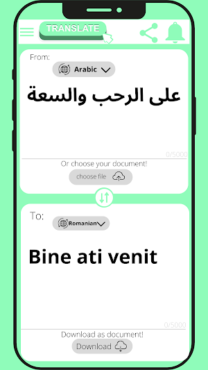 Romanian - Arabic Translator Screenshot 3