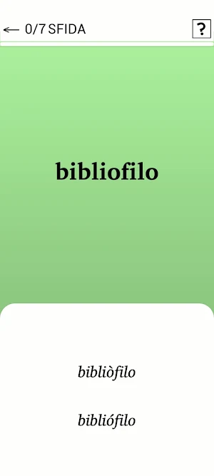 DIZQUIZ - Italian pronounce Screenshot 1