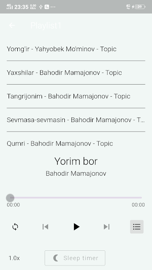 Bahodir qo'shiqlari Screenshot 1