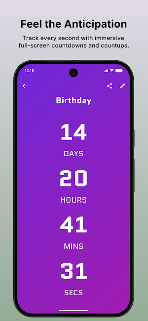 Count It - Countdown & Countup Screenshot 2