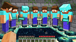 Herobrine Mod for Minecraft PE Screenshot 2