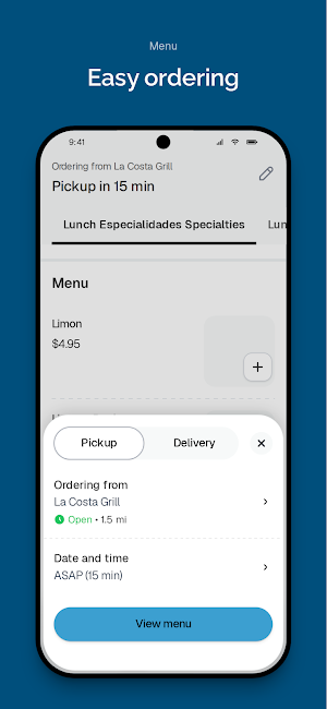 La Costa Grill Screenshot 2