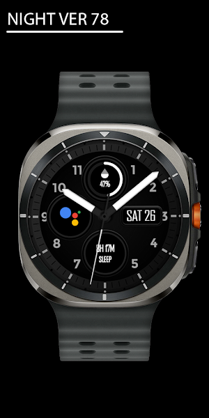 Night ver 78 - watch face Screenshot 0
