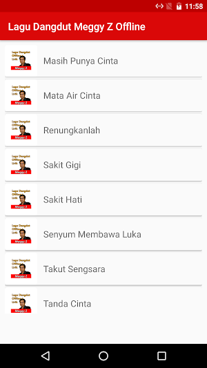 Lagu Dangdut Meggy Z Offline + Lirik Screenshot 2